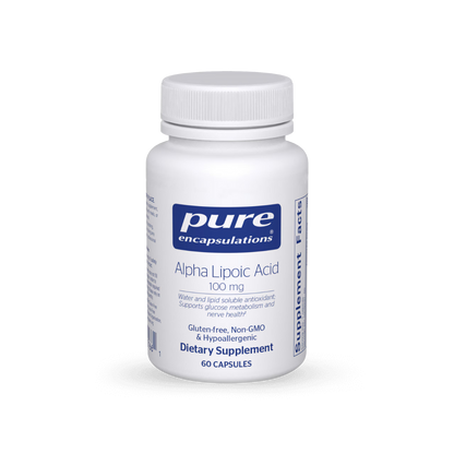 Pure Encapsulation Alpha Lipoic Acid 100mg 60c