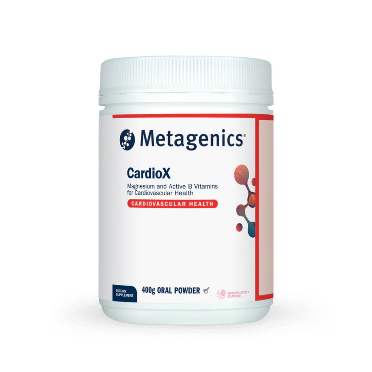 Metagenics CardioX banana berry 400g