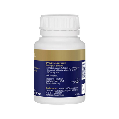 BioCeuticals MTHF 60 Capsules