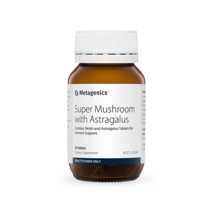 Metagenics Super Mushroom with Astragalus 30 tablets