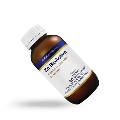 BioCeuticals Clinical Zn BioActive 60 Tablets