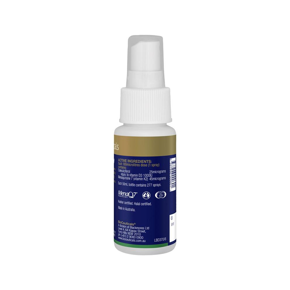 BioCeuticals D3+K2 Spray 50ml