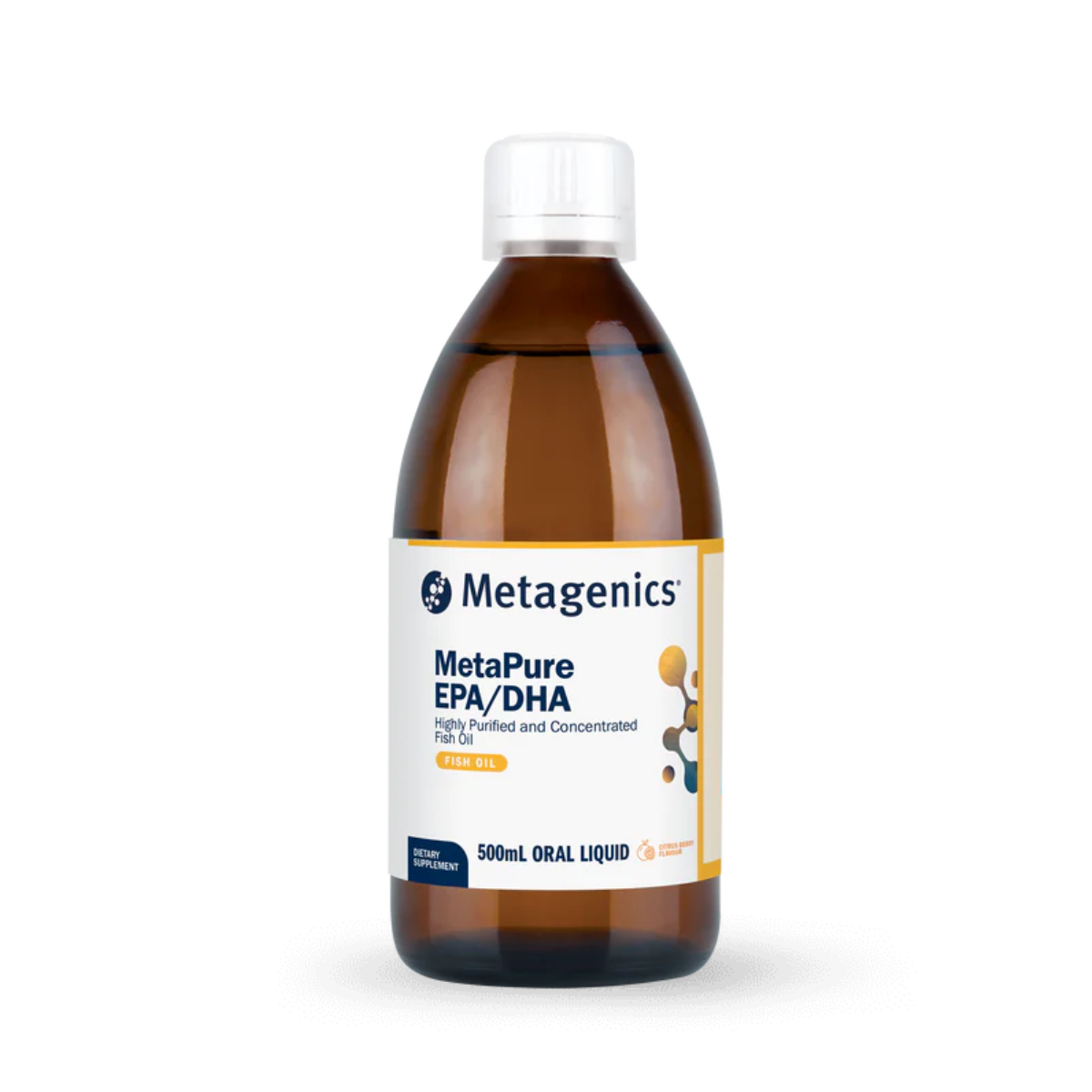 Metagenics MetaPure EPA/DHA Citrus Berry 500mL