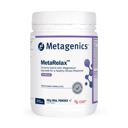 Metagenics MetaRelax Raspberry 482g Powder (Formerly CalmX)