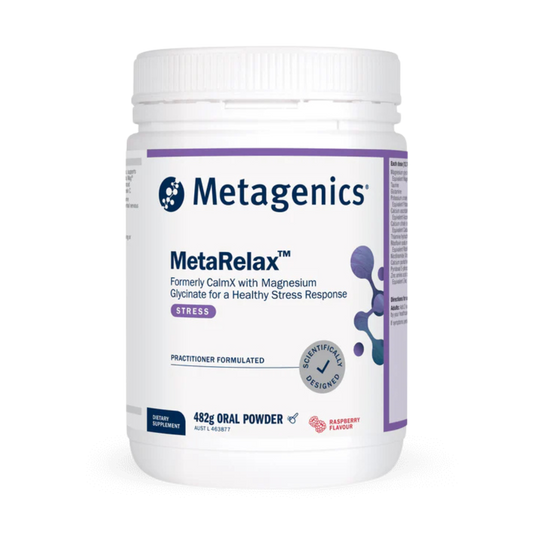 Metagenics MetaRelax Raspberry 482g Powder (Formerly CalmX)