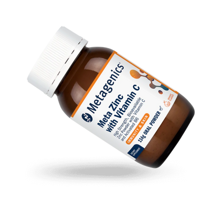 Metagenics Meta Zinc with Vitamin C Orange 114g