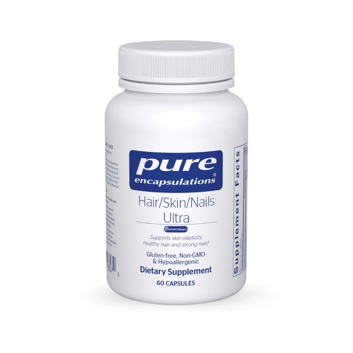 Pure Encapsulation Hair/Skin/Nails Ultra 60 Capsules