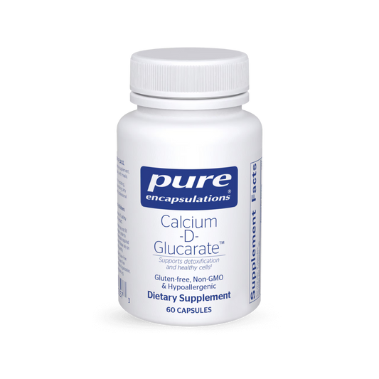 Pure Encapsulations Calcium-D-Glucarate 60 Capsules