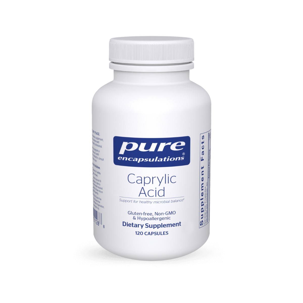 Pure Encapsulations Caprylic Acid 120 Capsules