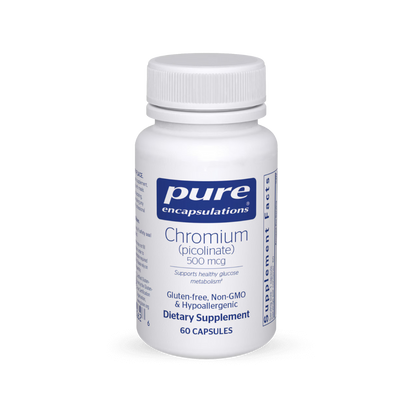 Pure Encapsulations Chromium (picolinate) 500mcg 60c