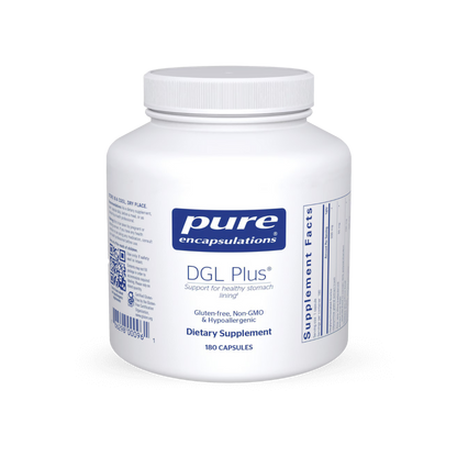 Pure Encapsulations DGL Plus 180 Capsules 