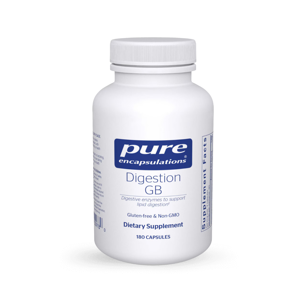 Pure Encapsulations Digestion GB 180 Capsules