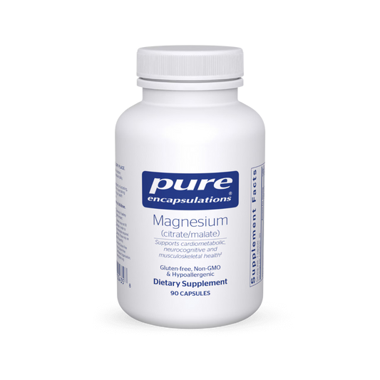 Pure Encapsulations Magnesium (citrate/malate) 90 Capsules