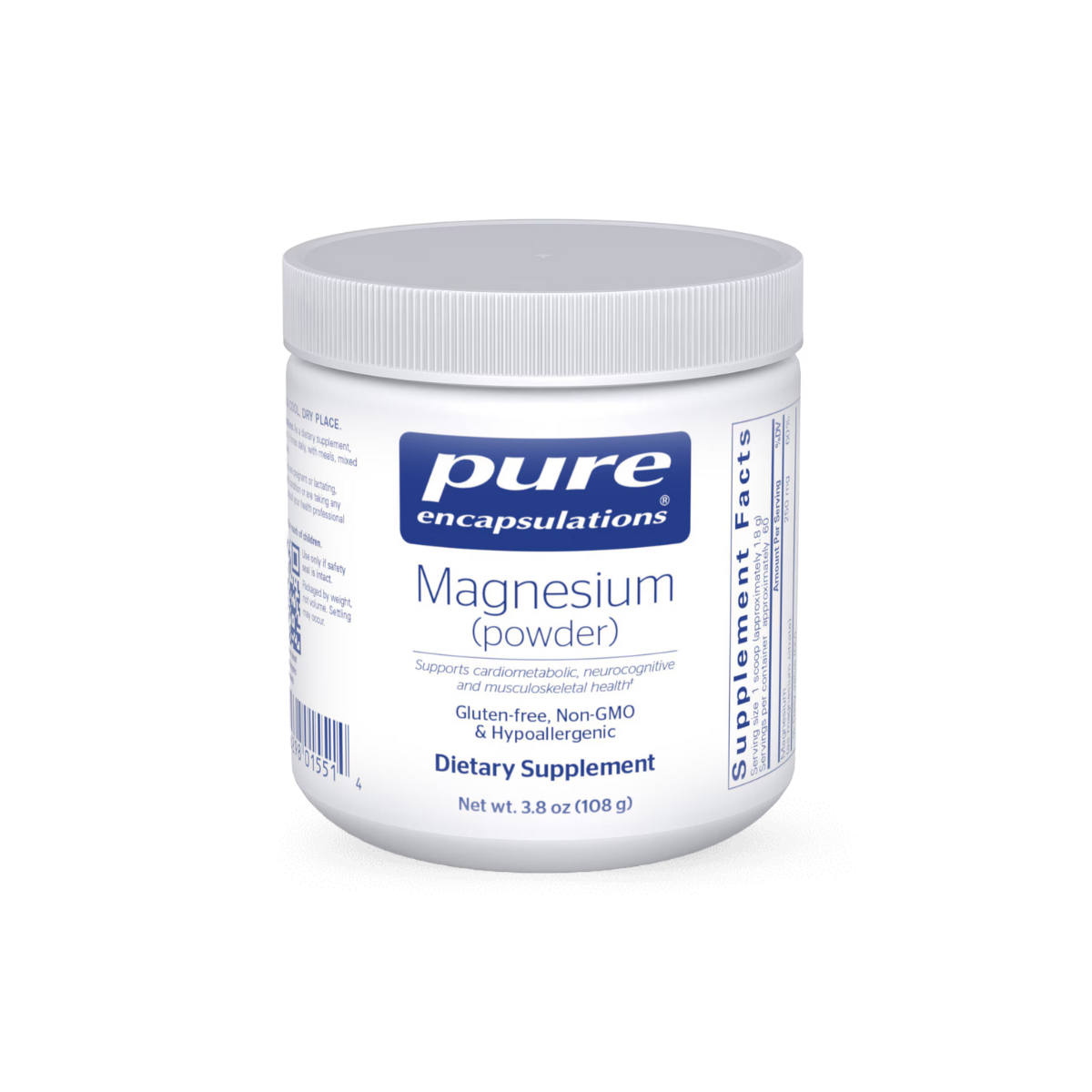 Pure Encapsulations Magnesium (powder) 108g