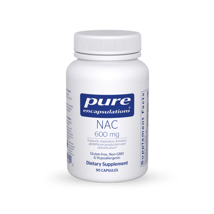 Pure Encapsulations NAC 600mg 90 Veg Capsules