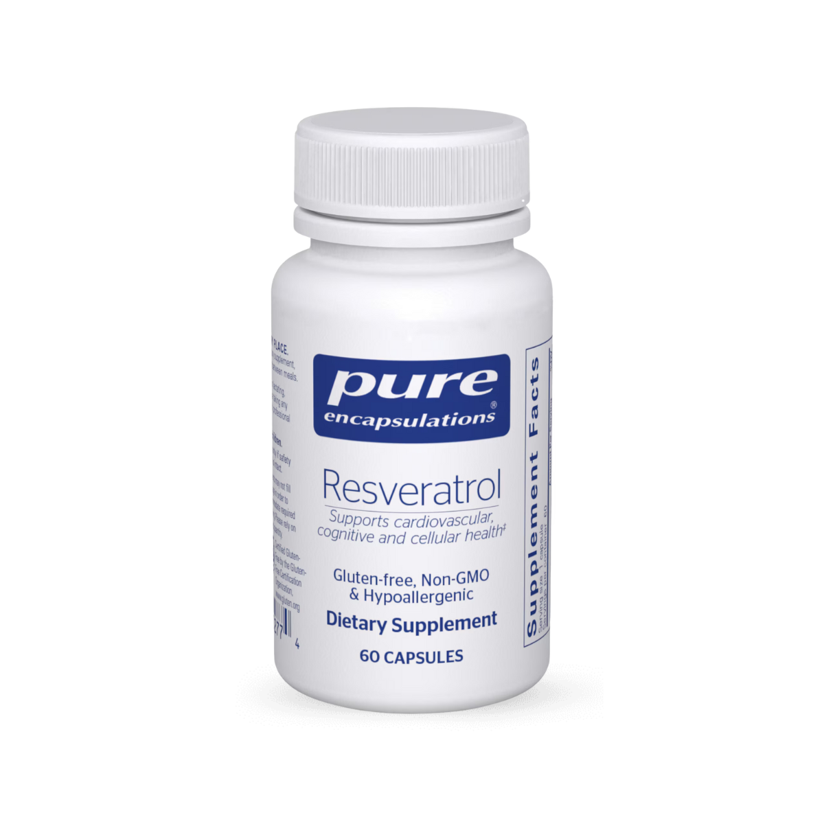 Pure Encapsulations Resveratrol 60 Capsules