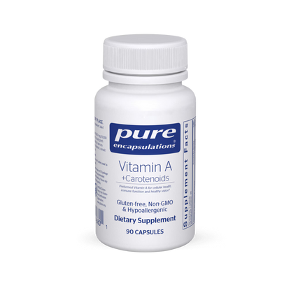 Pure Encapsulations Vitamin A + Carotenoids 90 Capsules