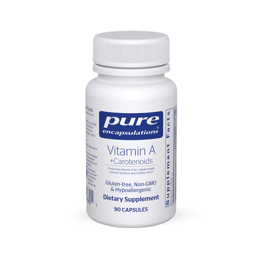 Pure Encapsulations Vitamin A + Carotenoids 90 Capsules