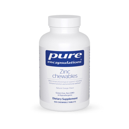 Pure Encapsulations Zinc chewables 100 Chewable Tablets 