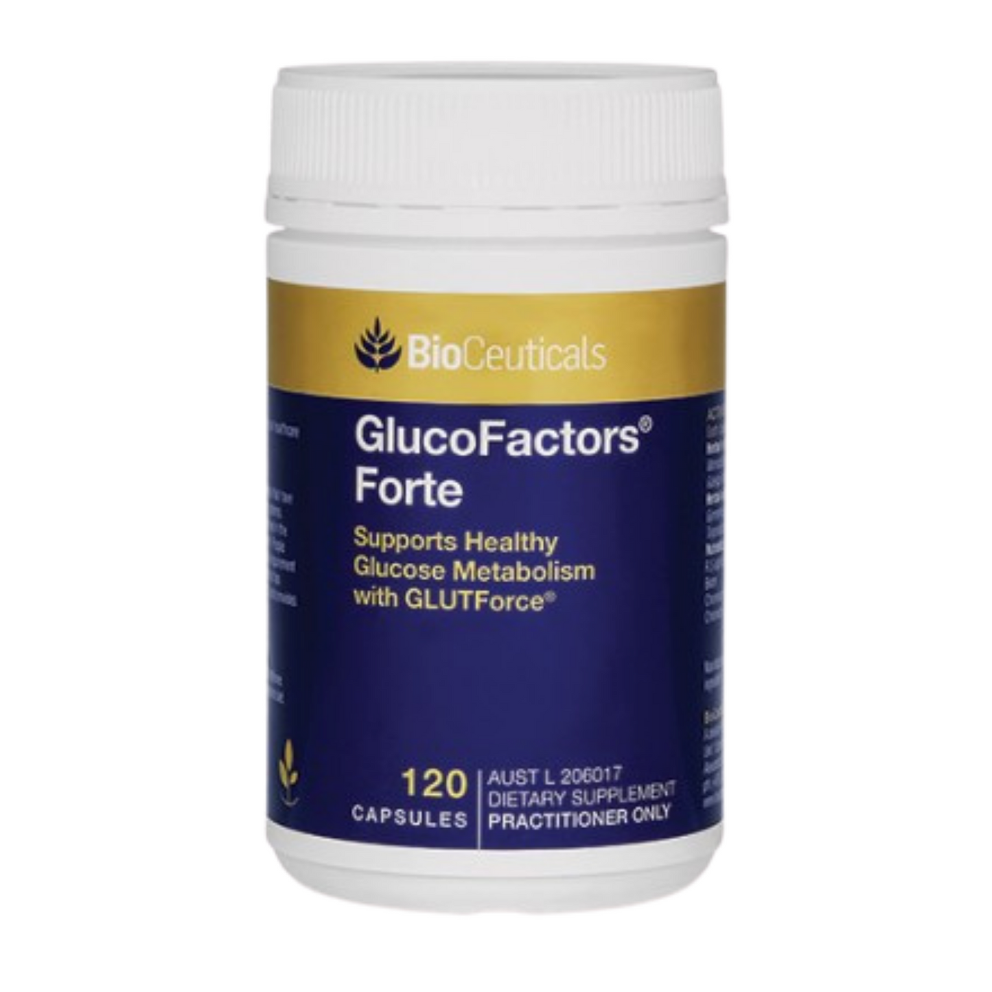 BioCeuticals GlucoFactors Forte 120 capsules