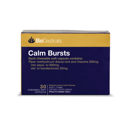 Bioceuticals Calm Bursts 30 Chewable Capsule