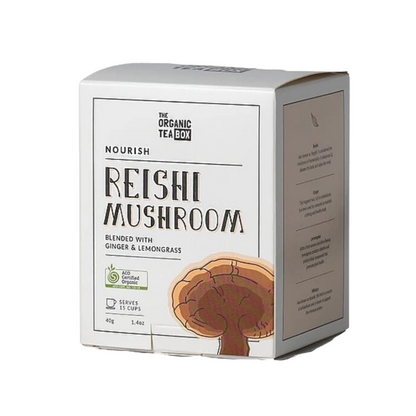 The Organic Tea Box Nourish - Reishi - Lemongrass & Ginger 40g