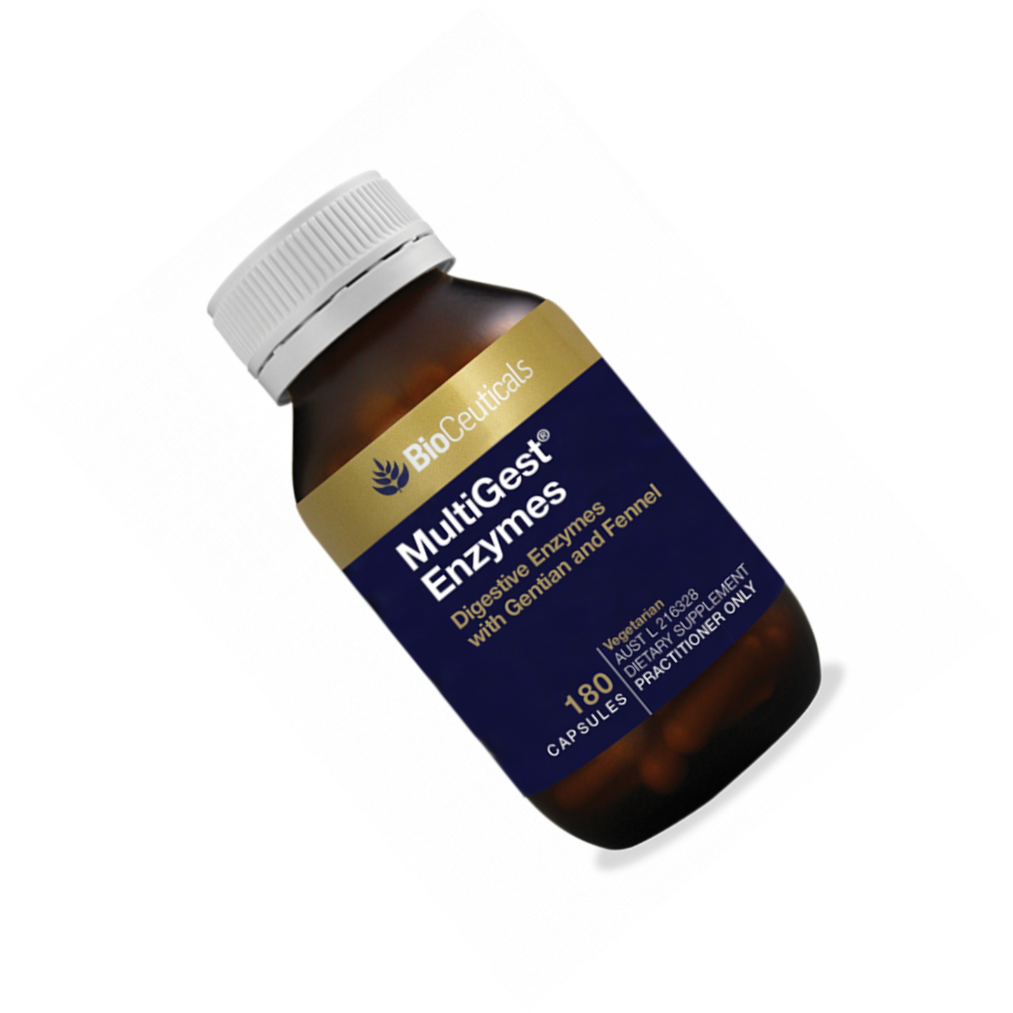 BioCeuticalS MultiGest Enzymes 180 Capsules  