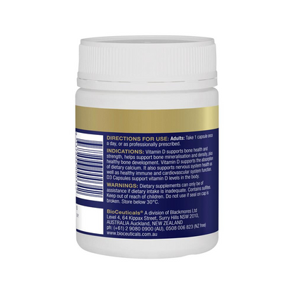 BioCeuticals D3 Capsules 240