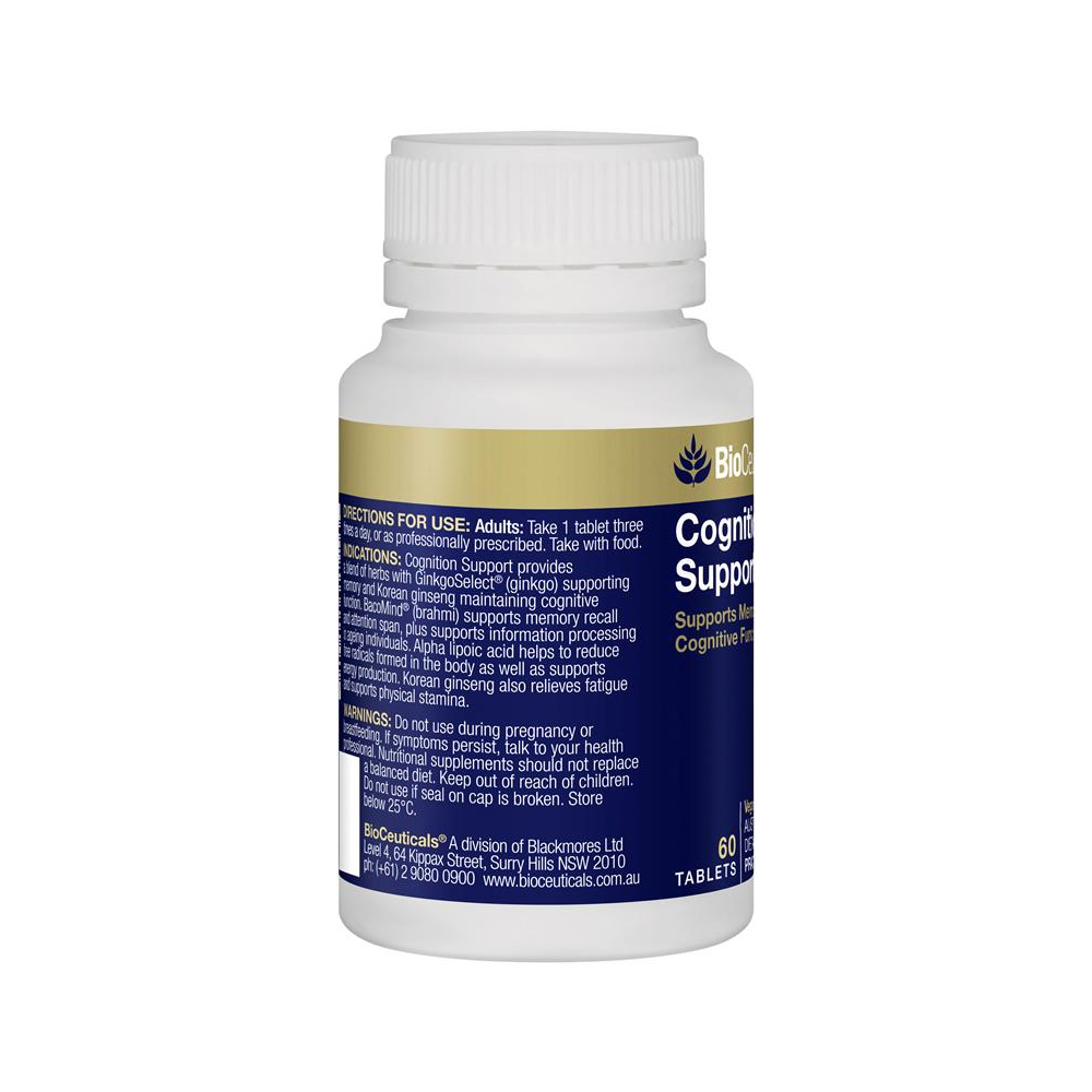 BioCeuticals Cognition Support 60 Tablets