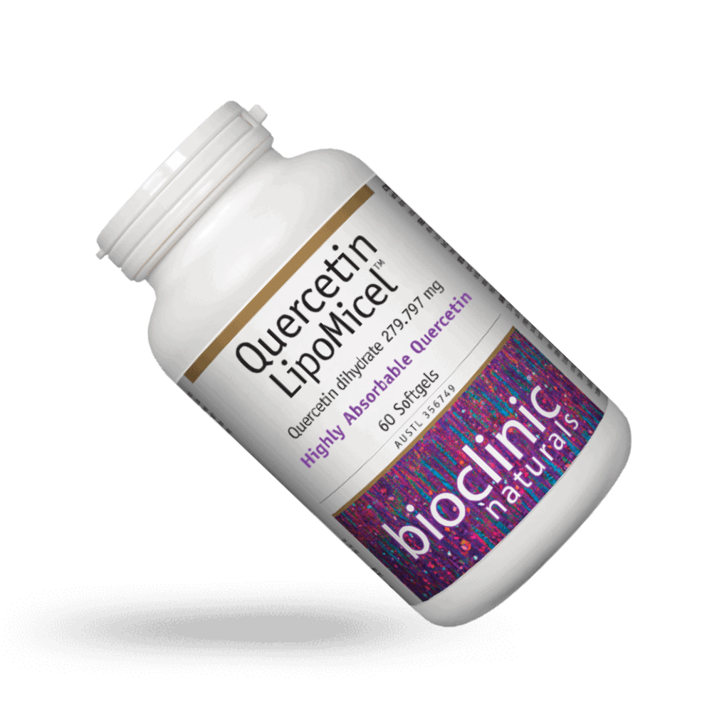 Bioclinic Naturals Quercetin LipoMicel 60 Capsules