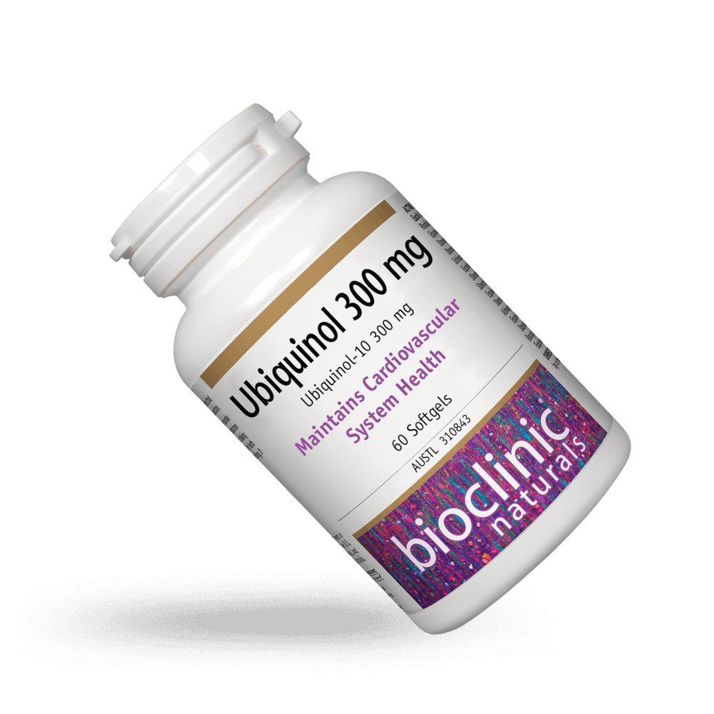 Bioclinic Naturals Ubiquinol 300mg 60 Capsules