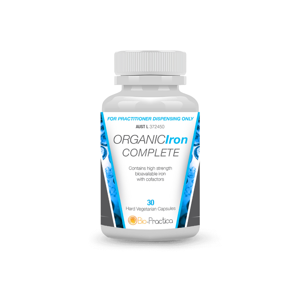 Bio-Practica Organic Iron Complete 30 Capsules