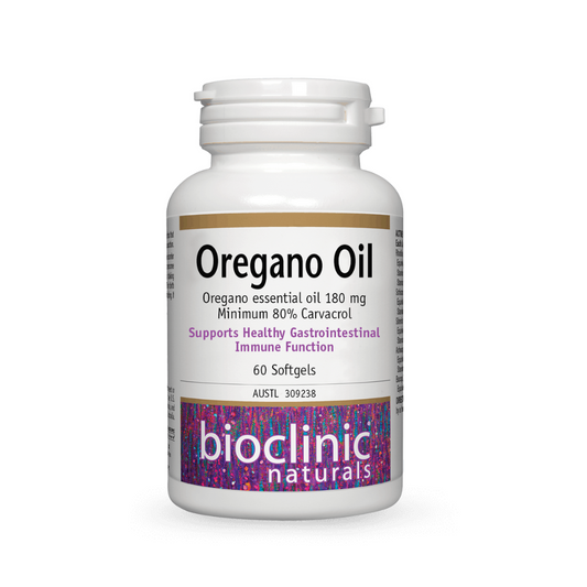 Bioclinic Naturals Oregano Oil  60 Capsules