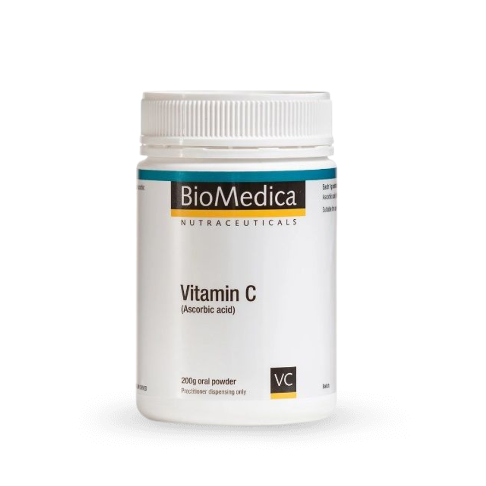 BioMedica Vitamin C 200g Oral Powder 