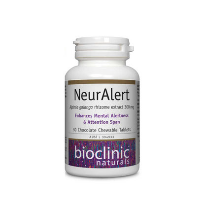 NeurAlert 30 Chocolate Chewable Tablets 