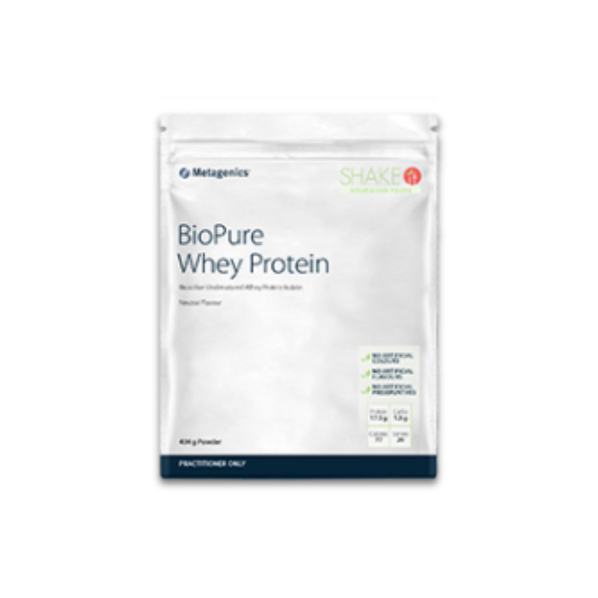 Metagenics BioPure Whey Protein 404 g pouch (20 serves)