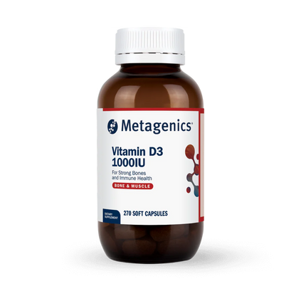 Metagenics Vitamin D3 1000IU 270c