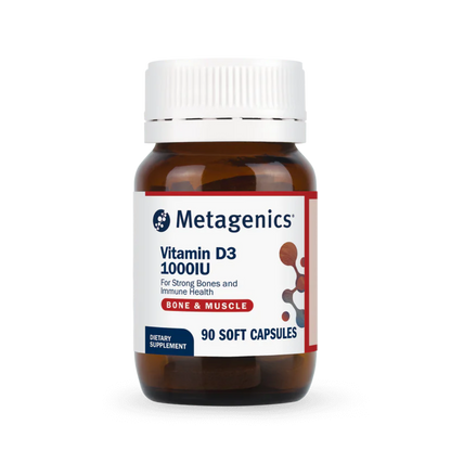 Metagenics Vitamin D3 1000IU 90c