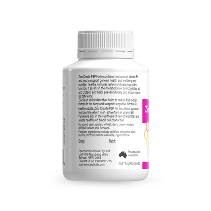 Zinc Citrate P5P Forte 90 Capsules